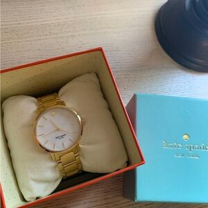 NWT - Kate Spade Gold and Mother of Pearl Watch